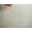 Entro Hand-Tufted New Zealand Wool Silver/Ivory 10'x14' Area Rug