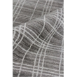 Fairbanks Handloomed Bamboo Silk Silver/White 9'x12' Area Rug