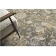 Essex Hand-Knotted New Zealand Wool Brown/Ivory/Rust 8'x10' Area Rug