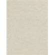 Entro Hand-Tufted New Zealand Wool Cream/Ivory 9'x12' Area Rug