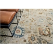 Essex Hand-Knotted New Zealand Wool Tan/Blue/Rust 8'x10' Area Rug