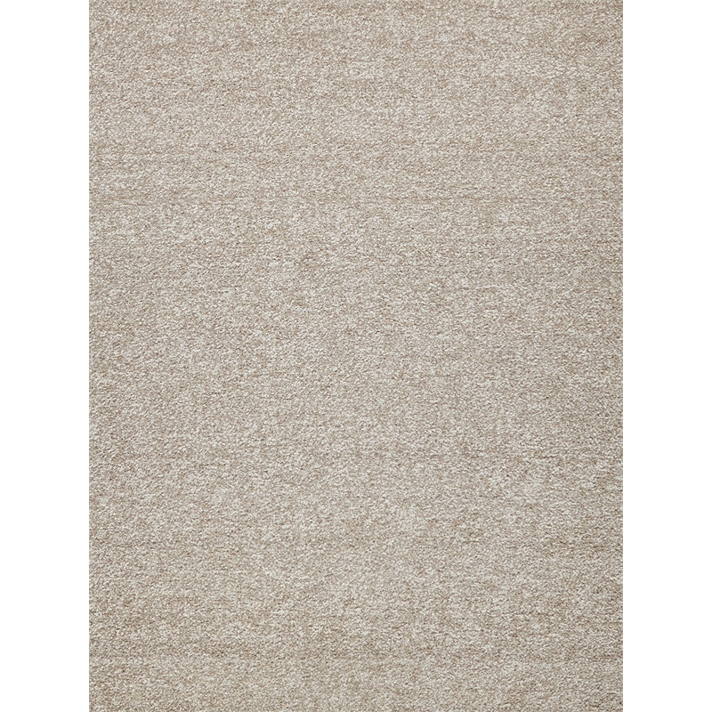 Ferretti Handloomed New Zealand Wool Light Brown 6'x9' Area Rug