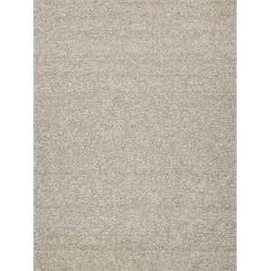 Ferretti Handloomed New Zealand Wool Light Brown 6'x9' Area Rug
