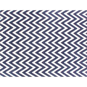 Flatweave Flatweave New Zealand Wool Navy/White 12'x15' Area Rug
