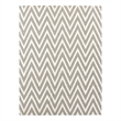 Flatweave Flatweave New Zealand Wool Silver/White 5'x8' Area Rug