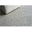 Ferretti Handloomed New Zealand Wool Light Gray/Ivory 9'x12' Area Rug