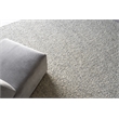 Ferretti Handloomed New Zealand Wool Light Gray/Ivory 9'x12' Area Rug