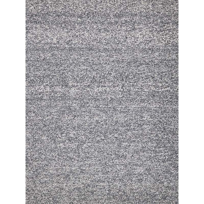 Ferretti Handloomed New Zealand Wool Dark Gray 2'x3' Area Rug
