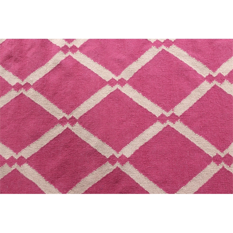 Flatweave Flatweave New Zealand Wool Pink 9'6