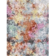 Floor Art Hand-Knotted Bamboo Silk Purple/Rust 9'x12' Area Rug
