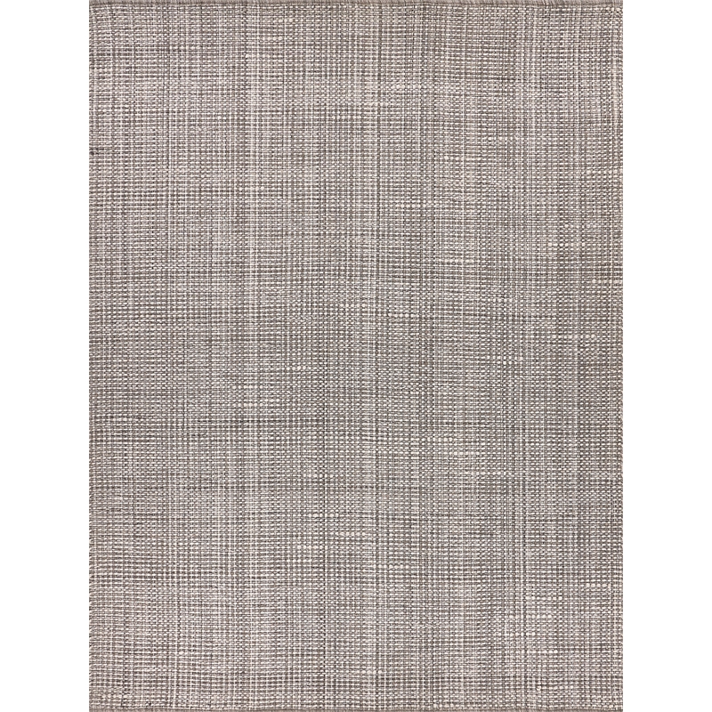 Ferrus Flatweave Polyester/Wool/Cotton Gray 6'x9' Area Rug