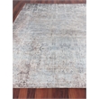 Fine Pure Silk Hand-Knotted Silk Ivory/Dark Gray/Multi 12'x15' Area Rug
