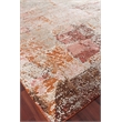 Fine Pure Silk Hand-Knotted Silk Beige/Orange/Gold 8'x10' Area Rug