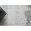 Fine Pure Silk Hand-Knotted Silk Silver/Gray 10'x14' Area Rug