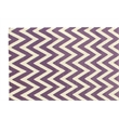 Flatweave Flatweave New Zealand Wool Light Purple/White 5'x8' Area Rug