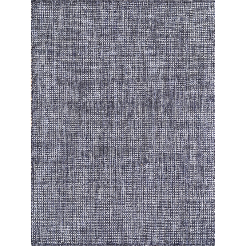 Ferrus Flatweave Polyester/Wool/Cotton Blue 15'x20' Area Rug