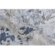 Floor Art Hand-Knotted Bamboo Silk Silver/Gray/Coffee 6'x9' Area Rug