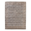 Fine Khotan Hand-Knotted Bamboo Silk Camel/Ivory 9'x12' Area Rug