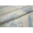 Fine Mamluk Hand-Knotted Bamboo Silk Blue 12'x15' Area Rug