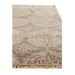 Fine Wool Hand-Knotted New Zealand Wool Silver/Gray 6'x9' Area Rug