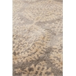 Fine Wool Hand-Knotted New Zealand Wool Silver/Gray 6'x9' Area Rug
