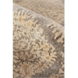 Fine Wool Hand-Knotted New Zealand Wool Silver/Gray 6'x9' Area Rug