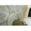 Fine Wool Hand-Knotted New Zealand Wool Silver/Gray 6'x9' Area Rug