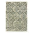 Fine Wool Hand-Knotted New Zealand Wool Silver/Gray 6'x9' Area Rug