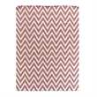 Flatweave Flatweave New Zealand Wool Pink/White 12'x15' Area Rug