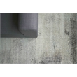 Fine Pure Silk Hand-Knotted Silk Ivory/Dark Gray/Multi 10'x14' Area Rug