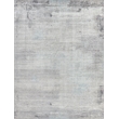 Fine Pure Silk Hand-Knotted Silk Ivory/Dark Gray/Multi 10'x14' Area Rug