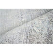 Fine Pure Silk Hand-Knotted Silk Ivory/Dark Gray/Multi 10'x14' Area Rug