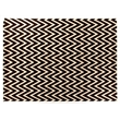 Flatweave Flatweave New Zealand Wool Mahogany/White 5'x8' Area Rug