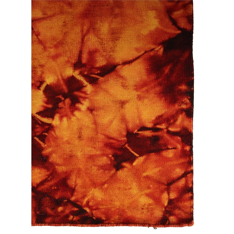 Flatweave Flatweave New Zealand Wool Orange/Red 9'6