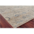 Harper Hand-Knotted New Zealand Wool Beige/Light Blue 8'x10' Area Rug