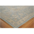 Harper Hand-Knotted New Zealand Wool Light Blue/Beige 9'x12' Area Rug