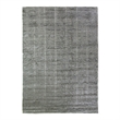 Greek Key Hand-Knotted Wool/Viscose Light Blue 5'x8' Area Rug