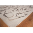 Goudy Handloomed Wool/Bamboo Silk Coco Brown/Cappuccino/Cream 14'x18' Area Rug