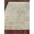 Heirloom Hand-Knotted New Zealand Wool Gray/Beige 4'x6' Area Rug