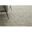 Heirloom Hand-Knotted New Zealand Wool Gray/Beige 4'x6' Area Rug
