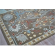 Hamilton Hand-Tufted New Zealand Wool Taupe/Multi 14'x18' Area Rug