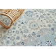 Harper Hand-Knotted New Zealand Wool Ivory/Light Blue 8'x10' Area Rug
