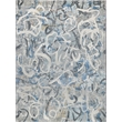 Gianni Handloomed Wool/Bamboo Silk Blues/Silver/Ivory 4'x6' Area Rug
