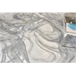 Gianni Handloomed Wool/Bamboo Silk Gray/Silver 4'x6' Area Rug