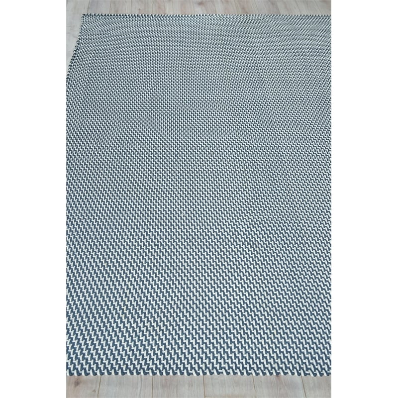 Harbor Flatweave Polypropylene White/Gray 10'x14' Area Rug