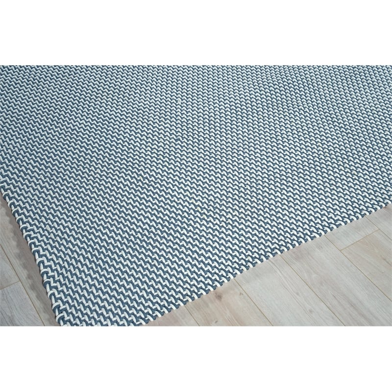 Harbor Flatweave Polypropylene White/Gray 12'x15' Area Rug