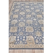 Heirloom Hand-Knotted New Zealand Wool Blue 10'x14' Area Rug
