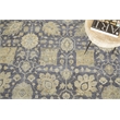 Heirloom Hand-Knotted New Zealand Wool Blue 12'x15' Area Rug