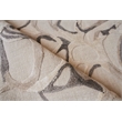 Goudy Handloomed Wool/Bamboo Silk Coco Brown/Cappuccino/Cream 8'x10' Area Rug