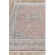 Heritage Power Loom Polyester/Acrylic Red/Navy 12'x15' Area Rug